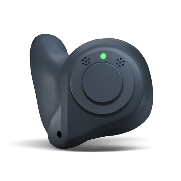 Beltone Imagine Custom Rechargeable hearing aid in In-style™ Anthracite